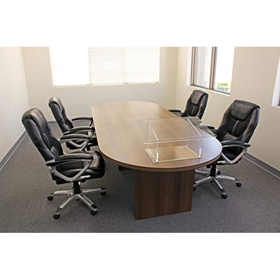 Clear Acrylic Tabletop Podium/Lectern (23-1/2"W x 10-1/2"H x 14-1/4"D)