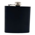 thumbnail image 5 of 2 petacas para licor para hombres de acero inoxidable negro mate a prueba de fugas y embudo, con tapa de metal, frascos para beber para regalo de fiesta de boda actividades al aire libre, 8, 5 of 5