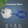 thumbnail image 4 of HUGFEGWE 2Pcs Synchronous Motor AC 110V 30-36RPM Synchron Motor Turntable Motor CW/CCW Direction 4W TYC-50 D Shaft U2536-18532, 4 of 7