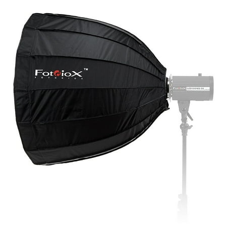 - Fotodiox EZ-Pro Deep Softbox 28in (70cm) Octagon - Quick Collapsible Softbox with Bowens Speedring for Bowens, Interfit and Compatible Lights