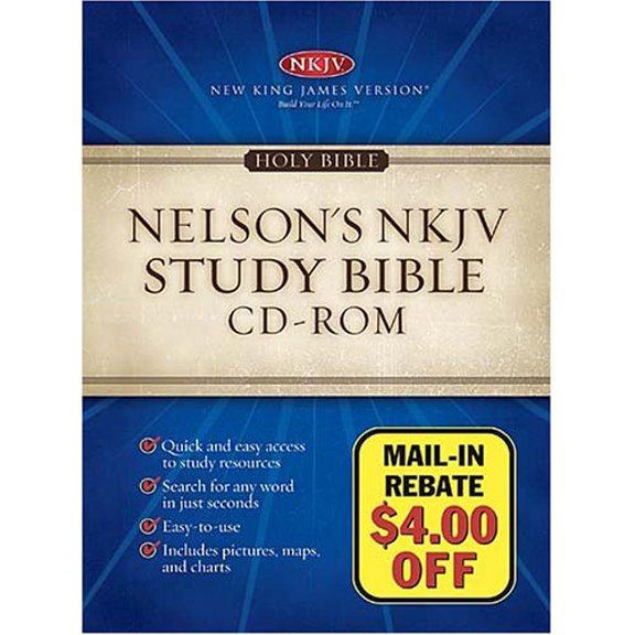 Pre-Owned Holy Bible: New King James Version, Study Bible Paperback