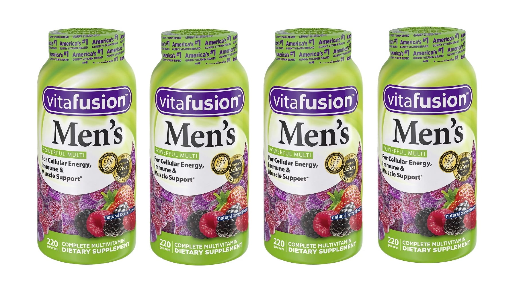 Vitafusion Men's Multivitamin Gummies (220 ct.) 4PK