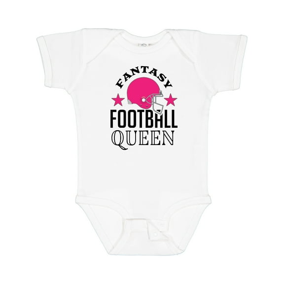 Inktastic Fantasy Football Queen Sports Gift Girls Baby Bodysuit