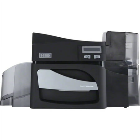 HID DTC4500 Single Sided Desktop Dye Sublimation/Thermal Transfer Printer, Color, Card Print, Ethernet, USB