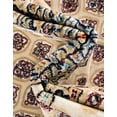 thumbnail image 4 of Unique Loom Narenj Collection Area Rug - Nottingham (3' 1" x 5' 3" Rectangle Ivory/Burgundy), 4 of 7