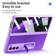 thumbnail image 4 of Mantto Compatible Samsung Galaxy Z Fold 2 Case Magnetic Hinge Protection, Lightweight and Slim 
 Metal Stand More Screen and Camera Protection Phone Stand Cover 5G Z Fold2,Purple, 4 of 8