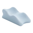 thumbnail image 4 of Almohada para piernas, almohada de espuma viscoelástica, equipo, portátil, almohada ergonómica ligera para pies, cojín de soporte para piernas para azul, 4 of 8