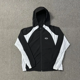 thumbnail image 1 of Chaqueta funcional con empalme Demon Island de la marca Nichetrendy, chaqueta con capucha suave para hombres y mujeres, abrigo informal holgado de moda, 1 of 4