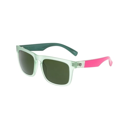 Electric Men's Mirrored Mainstay EE13656020 Green Rectangle Sunglasses