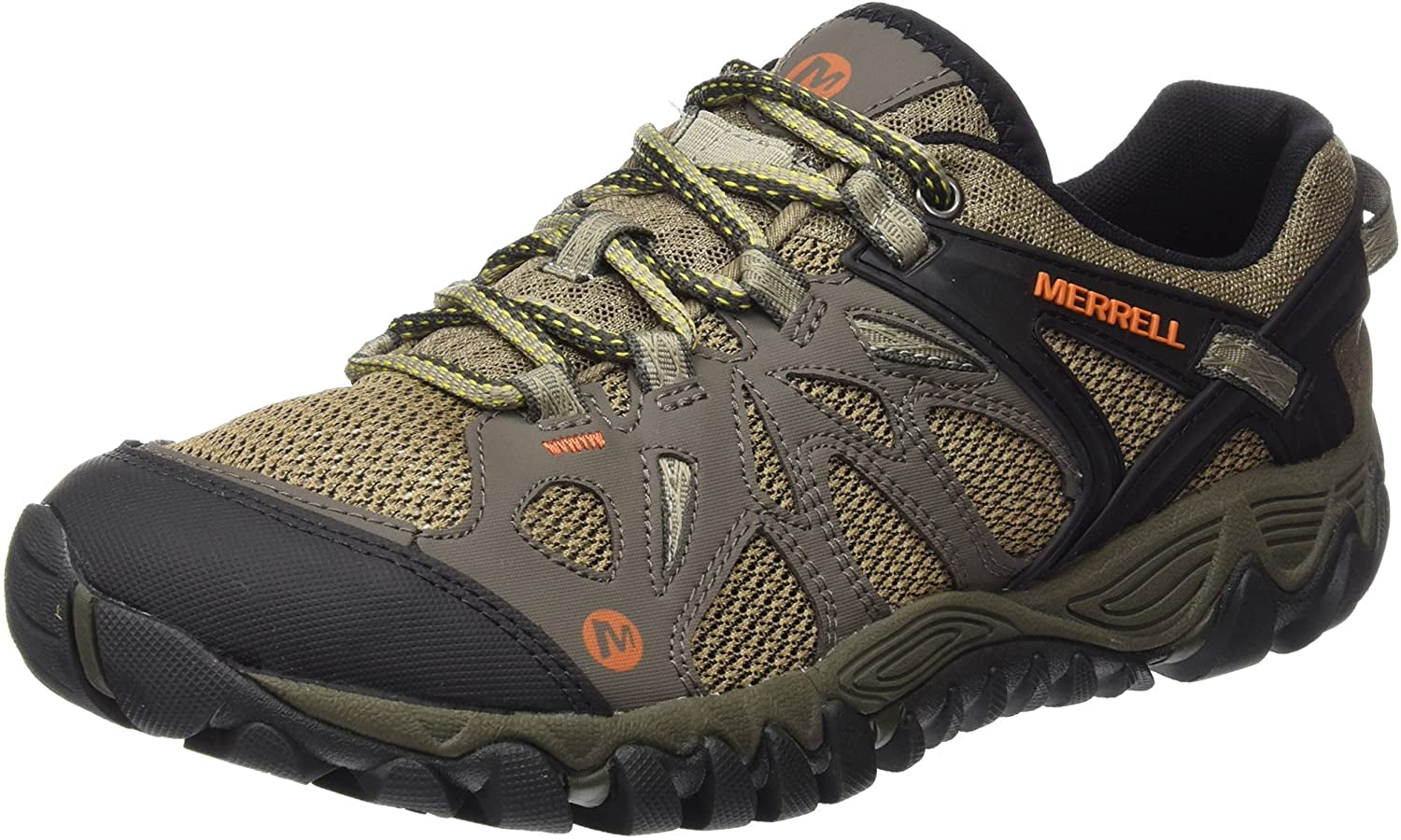 Merrell Men's All Out Blaze Aero Sport Hiking Water Shoe, Khaki, 9 M US