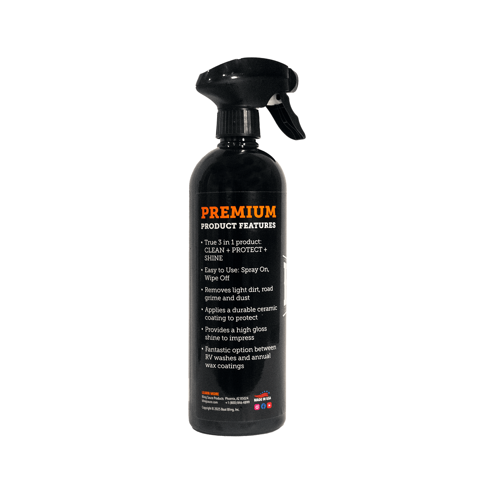 Boat Bling RV Sauce Ceramic Quick Detailer – 24 oz