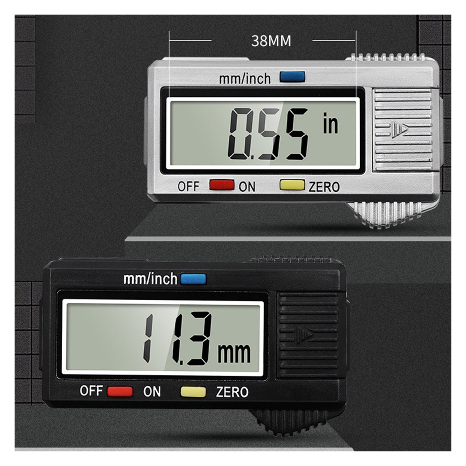 Vernier Caliper 150mm 6 Inch Electronic Digital Micrometer Carbon Fiber Non-precision Measuring Instruments Caliper ,Easy to Use