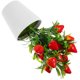 thumbnail image 1 of WEUVEB 1Jgo Rama Artificial Roja De Fresa Con Maceta Para Adornos Y Regalos Prácticos, 1 of 7