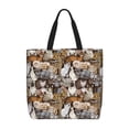 thumbnail image 1 of Balery Cut Cats Bolsa de Mano para Mujeres con Cremallera, Bolsa de Gimnasio con Compartimentos, Bolsa para Laptop, Bolsa para Trabajo, 1 of 7