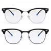 Matte Black/Silvery Rim+Glossy Black/Black Rim