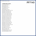 thumbnail image 2 of PG Fuel Filter PF7143 | Fits 2012-98 Chevrolet Chevy, 2008-03 Corsa, 2012-06 Tornado, 2003-00 Astra, 2008-04 Meriva, 2003-99 Chevy Pickup, 2003 Chevy Monza, 2006-02 Zafira, 2008-02 Jaguar X-Type, 2 of 5