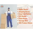 thumbnail image 3 of UCANPACK Black Shipping Boxes 7 x 7 x 7" (Color Inside) - 25 Pack Corrugated Shipping Boxes, 7x7x7 Shipping Boxes - Custom Mailing Boxes Made in USA, 3 of 5