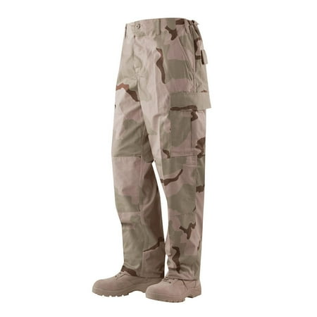 Tru-Spec BDU Trousers Desert 3-Color 50/50 Nylon, Cotton Rip-Stop, Medium Regular