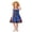 Blue, variant on Toddler Baby Girls African Dashiki Dress Kids Boho Backless Halter Ethnic Bohemia Outfit Little Girl Summer Clothes Girls Sleeveless Swing Dress