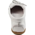 thumbnail image 2 of Minnetonka Women's Deerskin Soft-T Moccasin,White Deerskin,5.5 M US, 2 of 5
