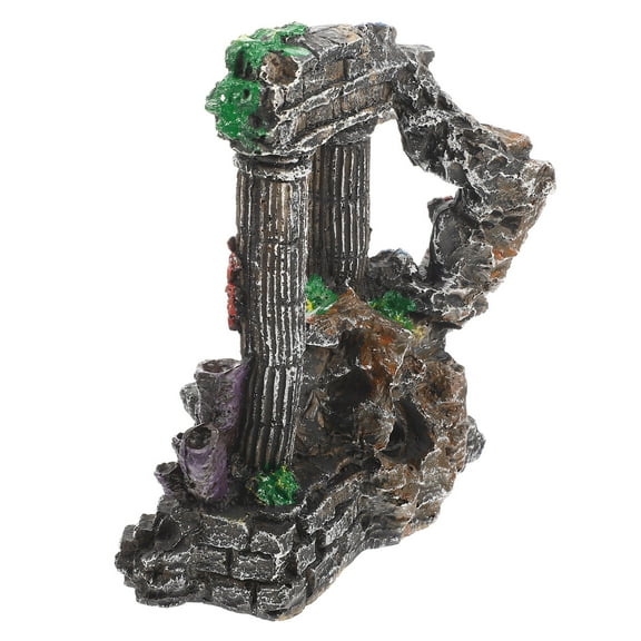 WHAMVOX Ruins Aquarium Decor 18.00X16.00X7.50Cm 1Pcs