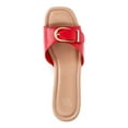 thumbnail image 4 of Time and Tru Women's Buckle Cork Platform Sandals, 4 of 5