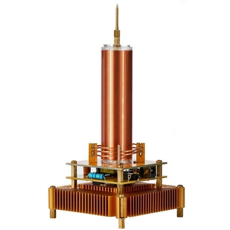 - Joytech Music Tesla Coil Acrylic Base Shell Arc Plasma Loudspeaker Wireless Transmission Experiment Desktop Toy Model (YS01)