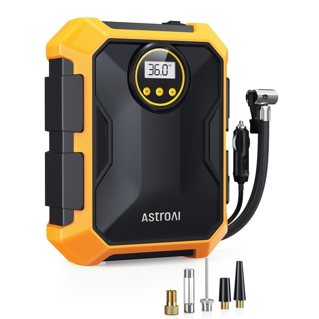 Compresor de aire inflador de neumáticos AstroAI 12V DC 160PSI portátil