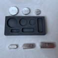 thumbnail image 2 of de lingotes de grafito de , de fundición de antorcha de aleación de material de oro y material de plata para joyería, resistencia a la corrosión Yinane Molde de lingotes de grafito puro, 2 of 7