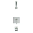 thumbnail image 2 of Danze D510044LSBNTC Sirius Tub and Shower Trim Kit with Cartridge, without Showerhead, Brushed Nickel, 2 of 2