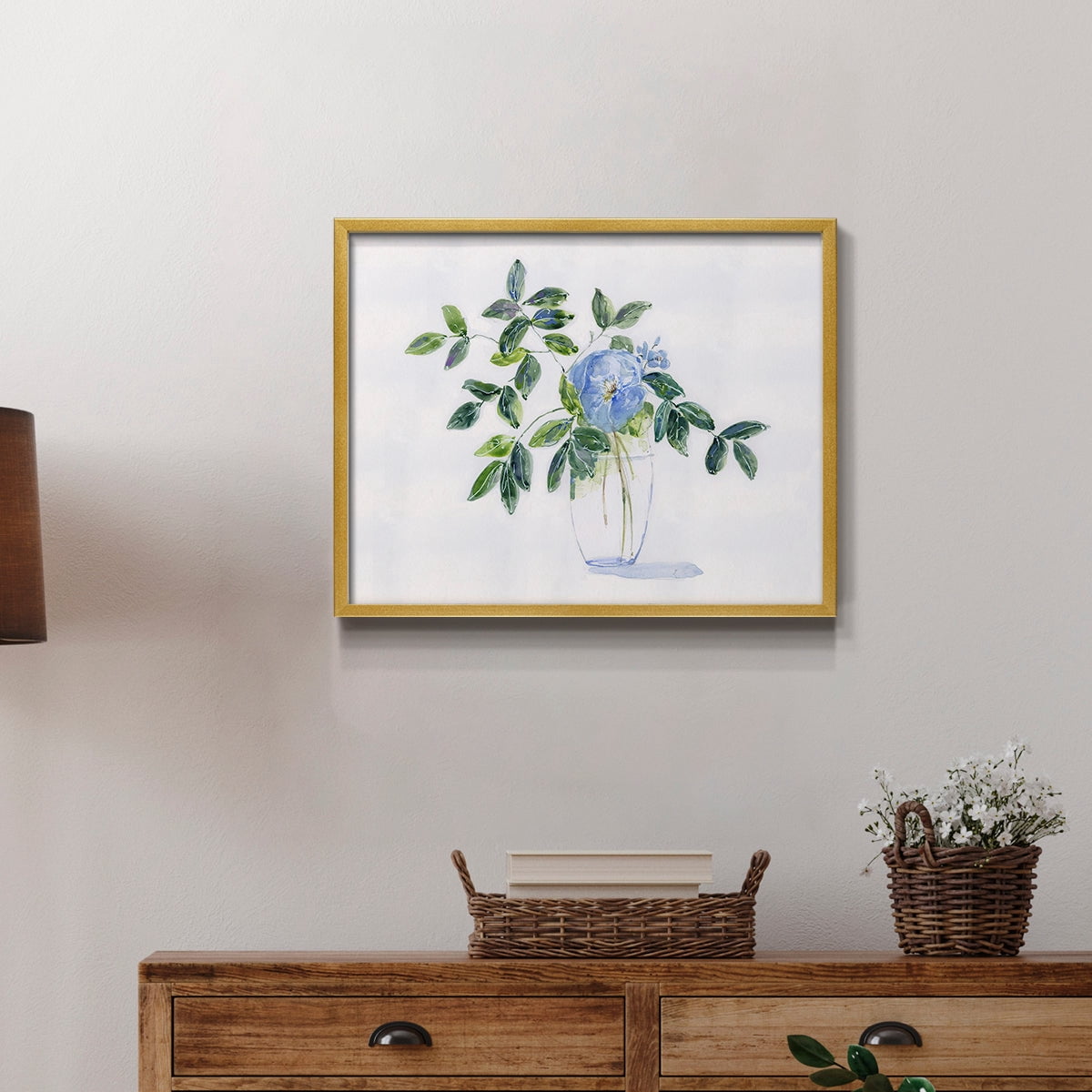 Rustic Simplicity I by Sally Swatland - Restickable Framed Giclée Print