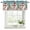Teal, variant on Teal Snowman Christmas Curtain Valances for Windows, Kitchen Valance Window Treatments Panel 2 Pack, Xmas Tree Coastal Snowflake Starfish Rod Pocket Short Curtains for Bathroom Bedroom 42 x 12 Inch