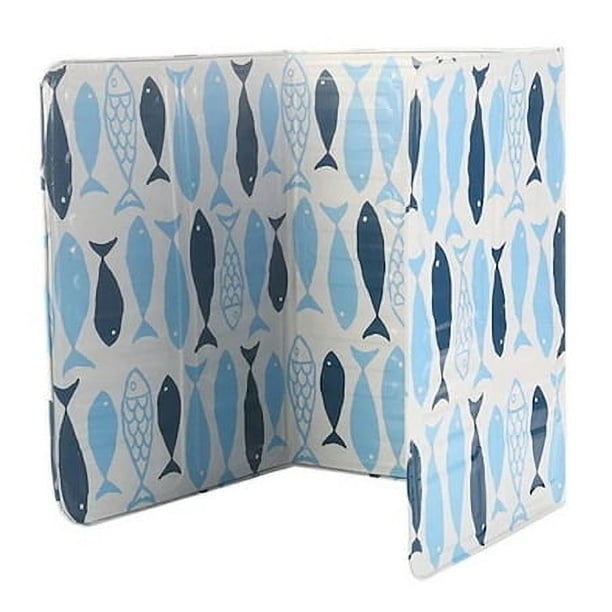 Antiadherente, Protector Antisalpicaduras, Protección Contra Salpicaduras De Grasa, Fácil De Limpiar, Paneles Plegables Para Su Espacio De Cocina, Producto Reutilizable Resistente A Altas