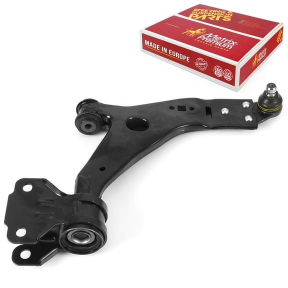 Metrix Premium Chassis Parts - Front Right Lower Control Arm w Ball Joint & Bushing Assembly Fits 2016-2018 Ford Focus AWD, 2013-2019 Ford Escape, Replacement RK622161, Made in Europe