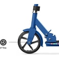 thumbnail image 2 of 2-Wheel Kick Scooter, Sturdy Wide Deck, Height Adjustable Handlebar, Rear Brake, Easy-Folding Mechanism, 8 inch wheels, 2 of 10