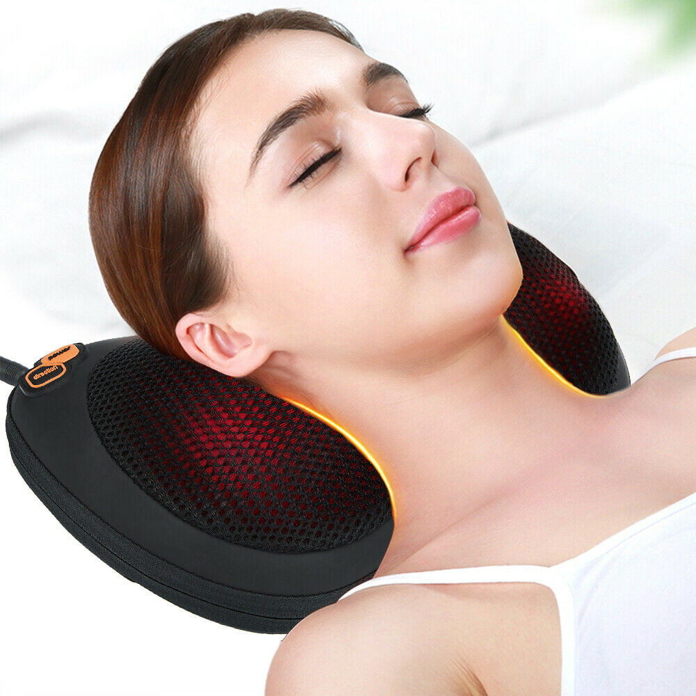 Massager Neck Car Home Cervical Massage Neck Back Waist Body Electric  Multifunctional Massage Pillow Arm Foot Infrared Heated - Ex And Next