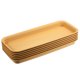 thumbnail image 1 of Planta Maceta Platillo 40x17cm Plástico Rectangular Flor Goteo Bandeja para Interior Exterior, Terracota Paquetes de 6, 1 of 5