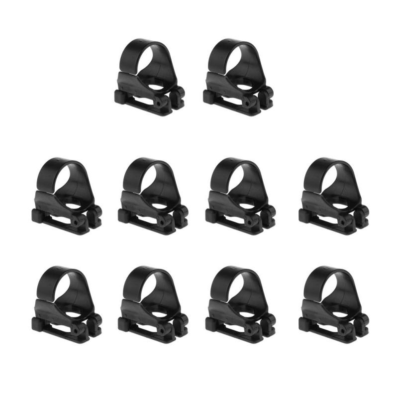 Pack of 10, Quick Release Plastic Snorkel Clip Keeper Universal 1
