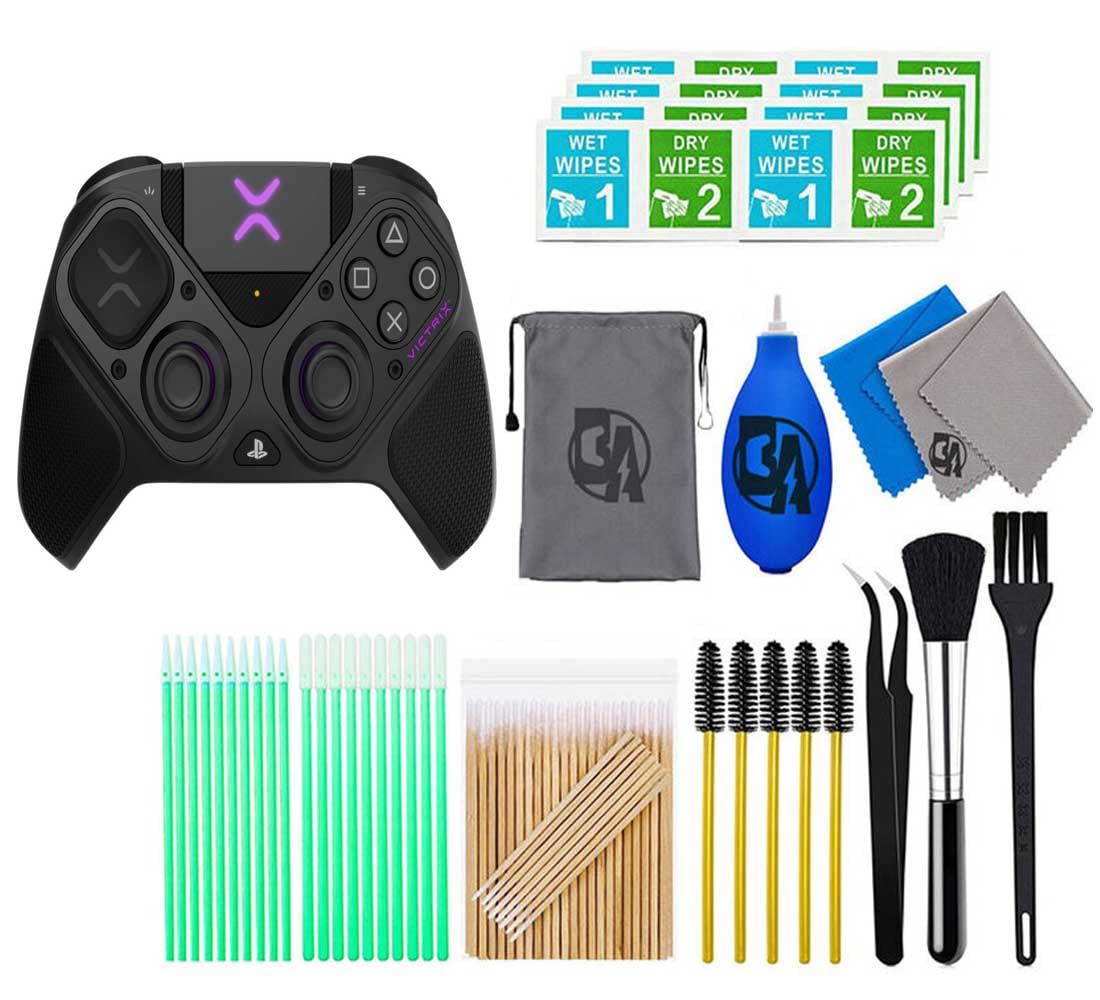 PDP - Victrix Pro BFG Wireless Controller for PS5 With Cleaning Manual Kit  Bolt Axtion Bundle Used