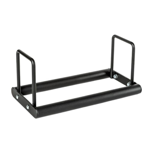 jinwen Support de Poids Support d'Assiettes et Support de Bar Horizontal Portable Support d'Assiettes Organiseur de Barres pour Exercice Entraînement de Force 51cmx27cmx24cm
