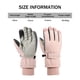 thumbnail image 2 of Guantes de esquí para nieve, invierno, clima frío, resistentes al viento, cálidos, para snowboard, para hombres y mujeres, 2 of 6