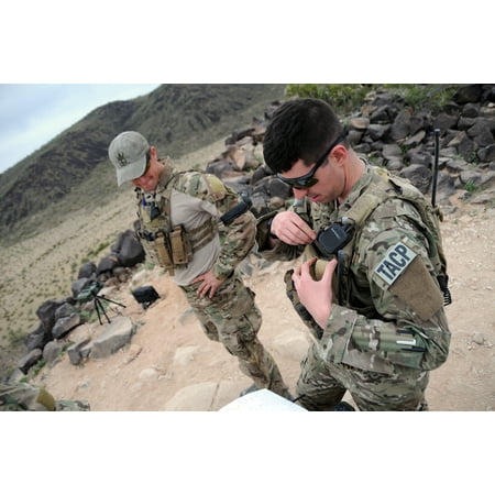 - LAMINATED POSTER U.S. Air Force Tech. Sgt. Wayne White (right), a member of the tactical air control party with the 1 Poster Print 24 x 36