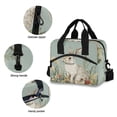 thumbnail image 5 of Lunch Bag Portable Crossbody Meal Bag Cooler Bag Insulated Lunch Bag Food Bag Handheld & Crossbody Design Garden Cute Rabbit, 5 of 6