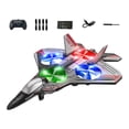 thumbnail image 3 of Avión de control remoto resistente a caídas, ajustable, planeador acrobático de 360 degree Rojo, 3 of 8