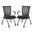 thumbnail image 1 of Scranton & Co Folding Chair 2-Pack in Black Coal FreeFlex Fabric, 1 of 13