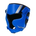 thumbnail image 3 of Casco de boxeo frente transpirable y protección para la oreja para taekwondo sanda mma azul, 3 of 8