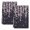 Black, variant on Light Purple Cherry Kitchen Towels Set of 4, Spring Floral Gray Flowers Blossom Beige Absorbent Dish Towels for Kitchen, Microfiber Hand Towel, Quick Drying Tea Towel for Cleaning Dishcloths