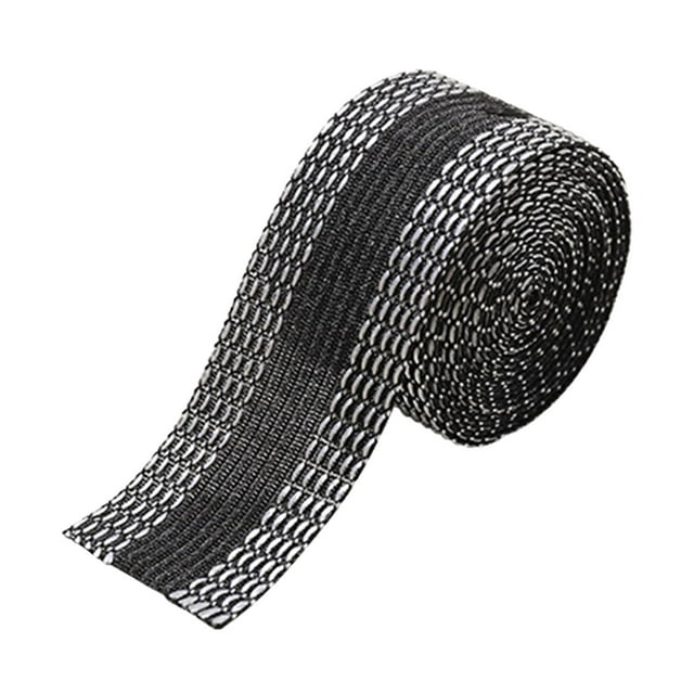 1 paquete de cinta adhesiva termoadhesiva para dobladillos de pantalones Negro