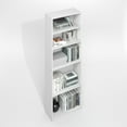 thumbnail image 5 of Furinno JAYA Simply Home Adjustable Shelf Bookcase, 5-Tier, Plain White, 5 of 6