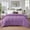 Lavender, variant on Season Pre Washed Soft Microfiber White Goose Down Alternative Comforter with Box Stitching (Mint, )